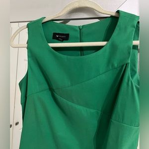 AB Studio Green Sheath Dress size 10